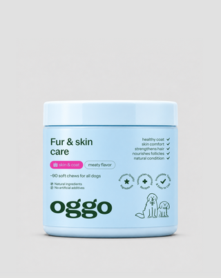 Suplemento para el pelaje y la piel del perro Fur & Skin Oggo 180 g - 1