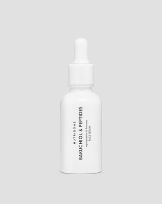 Sérum de bakuchiol y péptidos antiarrugas y reafirmante, alternativa vegetal al retinol Nutridome