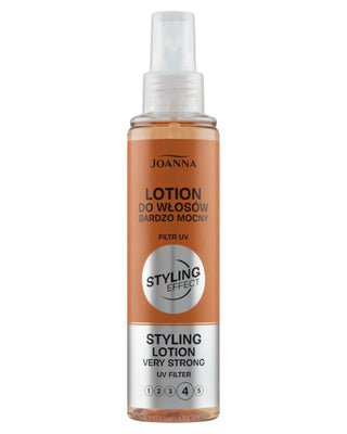 Loción de peinado fijación extrafuerte con filtro UV Styling Effect Joanna