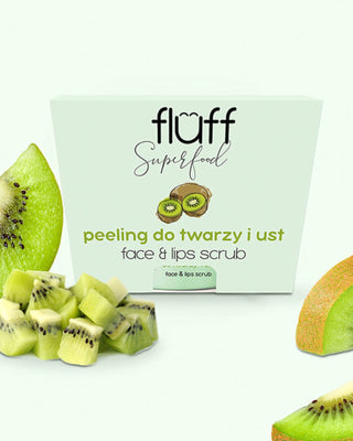Exfoliante suave para el rostro y los labios con sacarosa y aceite de jojoba Fluff - 2