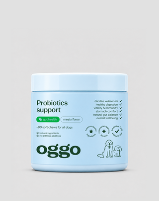 Probiótico para perros Bacillus velezensis para la digestión, los intestinos y la inmunidad Oggo 180 g - 1