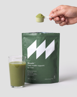 Suplemento para beber para hombres apoyo integral del organismo, vitaminas, minerales, fibra Monolit