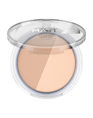 Polvo matificante All Matt Plus Shine Control Powder 010 color Transparent Catrice