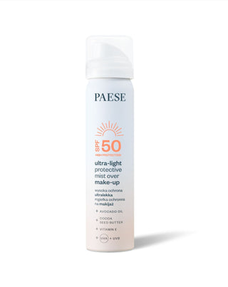 Bruma protectora ultraligera con filtro solar SPF50 de Paese - 1