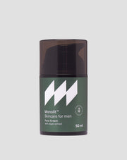 Crema facial para hombres con algas, aceite de coco y aceite de aguacate Monolit