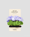 Morado, verde, negro