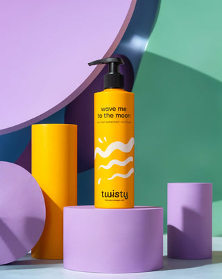 Acondicionador humectante para cabello rizado con aloe vera, ácido láctico y pantenol Twisty