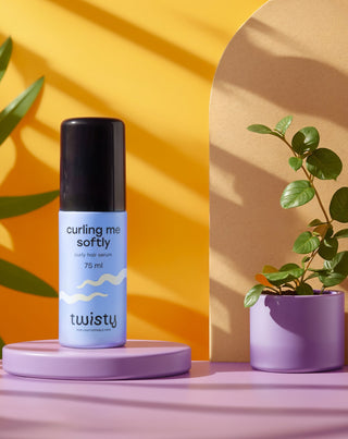 Sérum antiencrespamiento para cabello rizado con puntas abiertas Twisty
