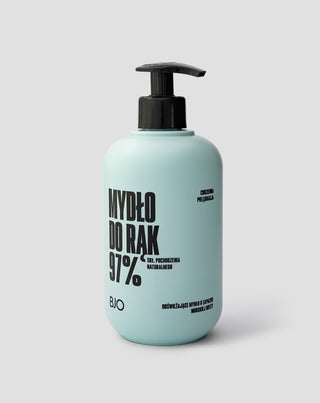 Jabón de manos líquido refrescante con extracto de pepino con aroma a brisa marina Bjo - 1