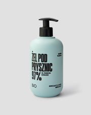 Gel de ducha refrescante con extracto de pepino con aroma a brisa marina Bjo