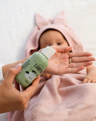 Aceite natural para bebés y niños con complejo de aceites naturales Lili&amp;Mu