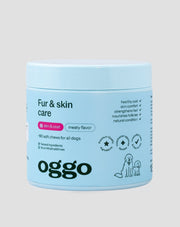 suplemento alimenticio fur & skin karma para perros para un pelo bonito y una piel sana oggo 180 g