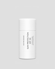 protector mineral spf 50 en barra para rostro y cuerpo, hidratación y protección uvb, uva nutridome
