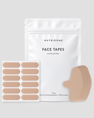 Parches faciales alisadores y reafirmantes 75 unidades Nutridome