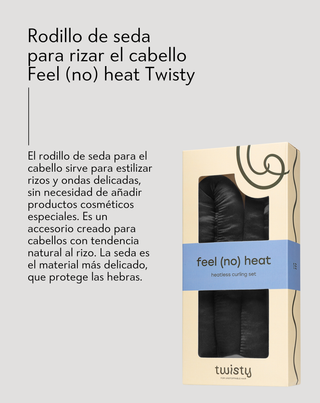 Rodillo de seda sin calor para rizar el cabello Feel (no) heat Twisty - 3