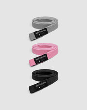 Body Functions 208 cm de largo bandas de resistencia para ejercicios de fitness juego de 3 piezas _1