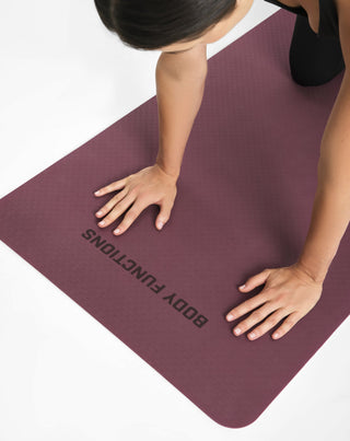 Esterilla de yoga antideslizante fina Funciones corporales_2 - 2