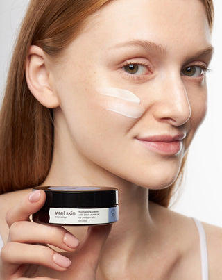 Crema facial normalizadora para pieles problemáticas con aceite de nigella Mel Skin