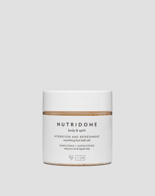 Nutridome sal de baño para pies con 45% de urea y eucalipto - 1