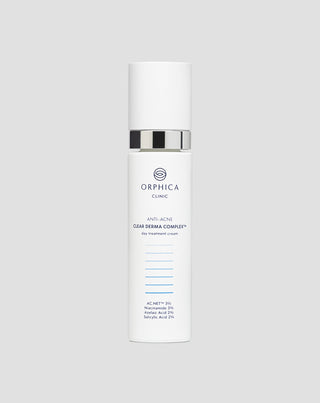 Crema de día antiacné con ácido salicílico y ácido azelaico para imperfecciones Anti-Acne Orphica Clinic 50 ml - 1