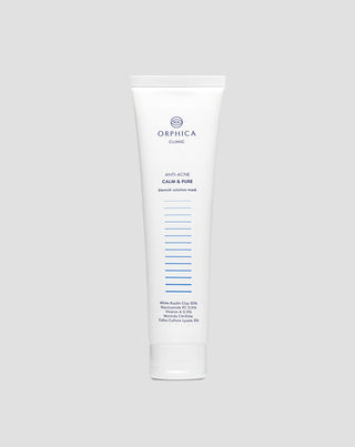 Mascarilla purificante y regeneradora para pieles con tendencia acneica con arcilla blanca Anti-Acne Orphica Clinic 100 ml